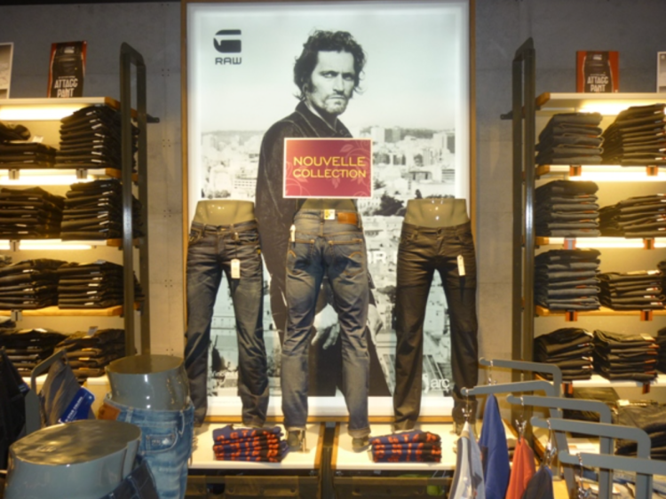 jeans shop sign 1